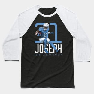 Kerby Joseph Detroit Bold Number Baseball T-Shirt